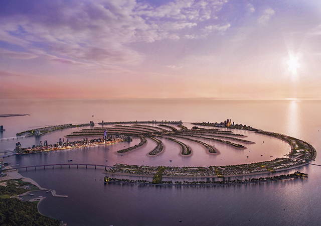 Palm Jebel Ali ... the first eight fronds are expected to be site-ready shortly.